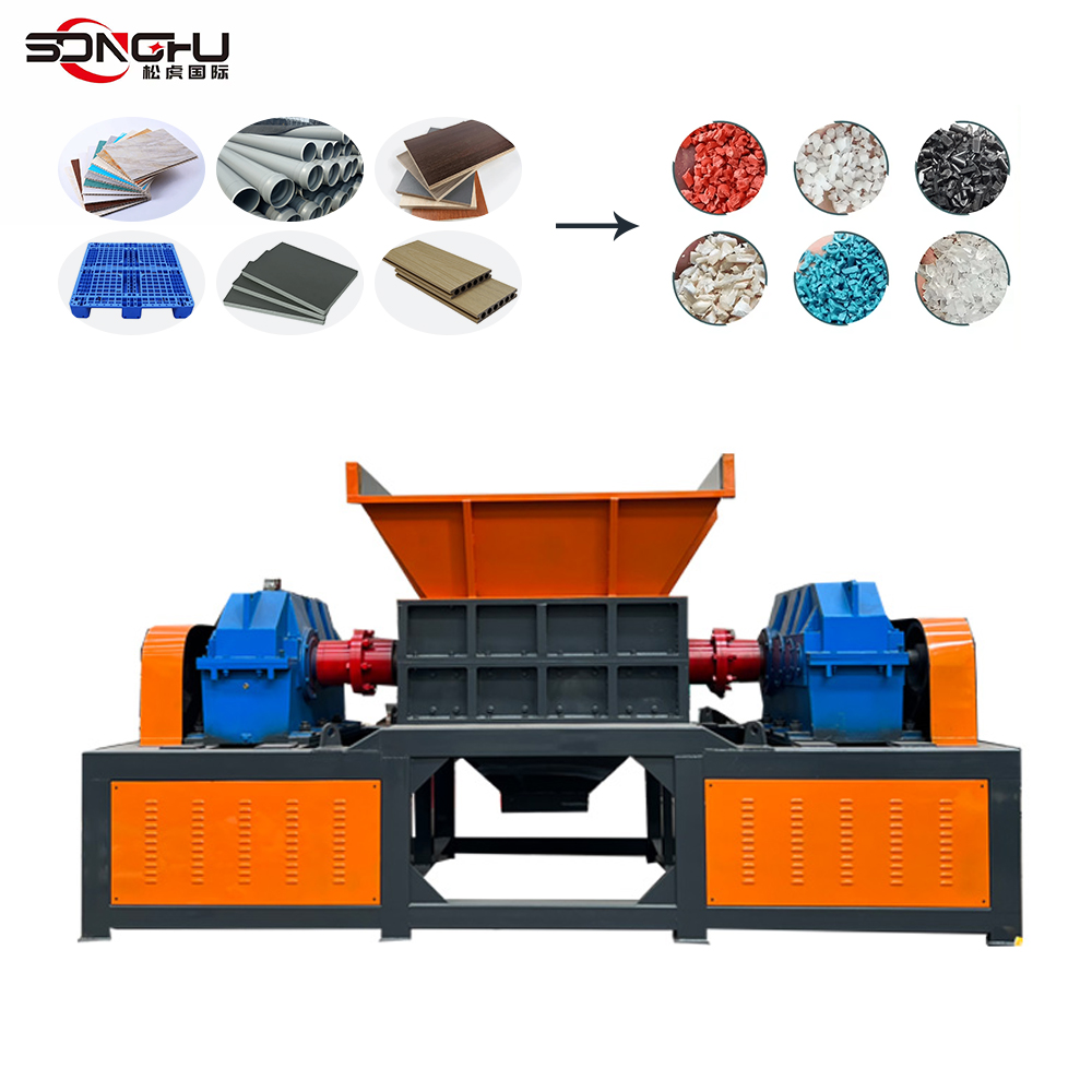 Doubel Shaft Plastic Shredder