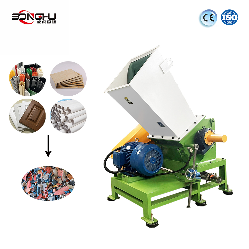 Rigid plastic crusher