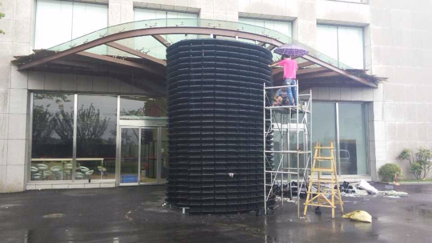 北京室外植物墻制作