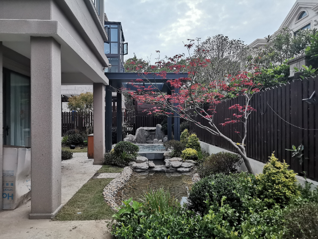 南京現(xiàn)代別墅庭院花園效果圖