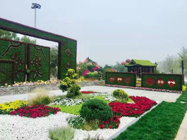 福建立体绿雕造型,立体绿雕