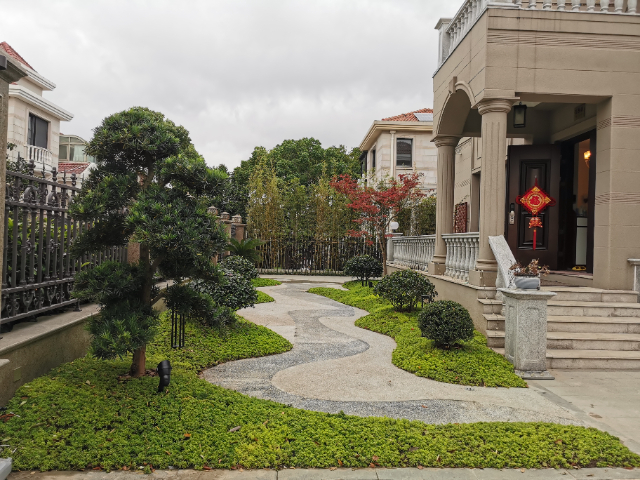 麗水英式別墅庭院花園,別墅庭院花園