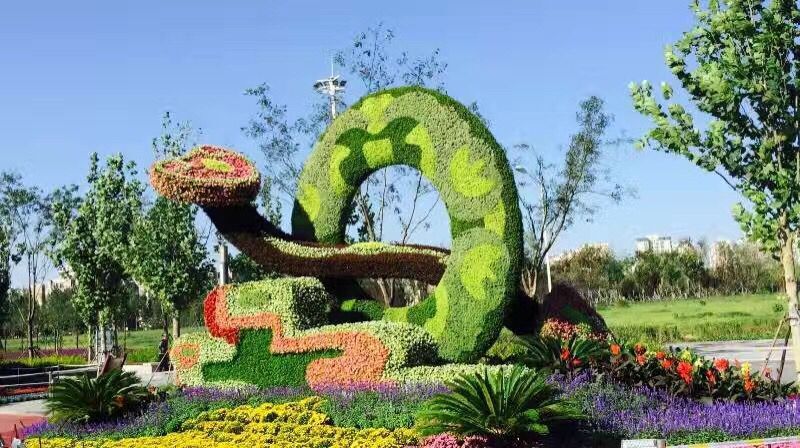 上海节庆立体绿雕哪家好,立体绿雕