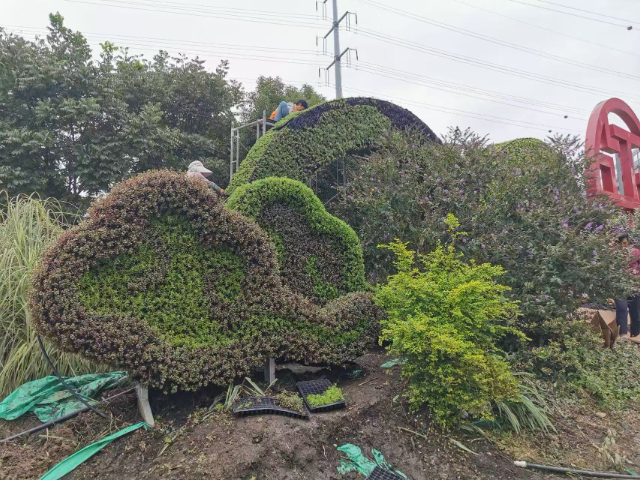 上海仿真立体绿雕供应商,立体绿雕