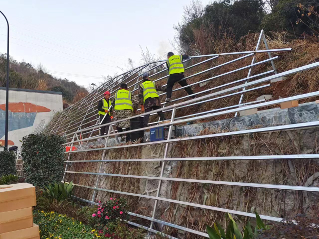 云南巖質(zhì)生態(tài)邊坡綠化 上海翁記環(huán)?？萍脊?yīng)