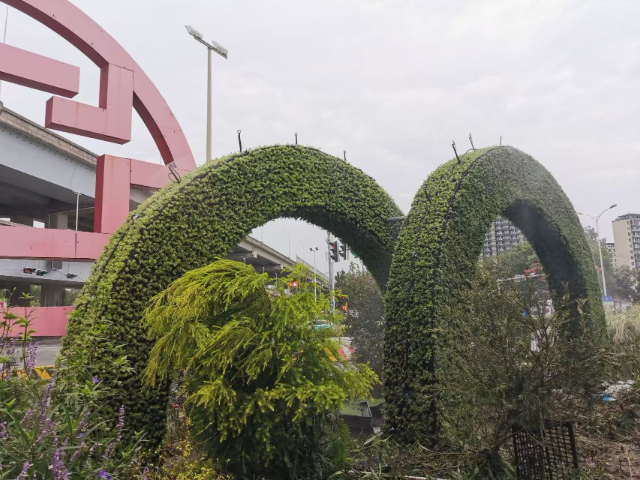 园林景观立体绿雕造型,立体绿雕