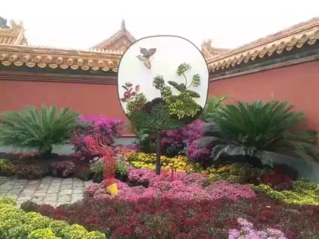 安徽動(dòng)植物立體綠雕現(xiàn)場施工,立體綠雕