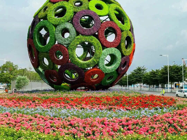 上海校园立体绿雕供应商