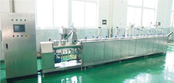 超聲波連續(xù)逆流提取機(jī)組