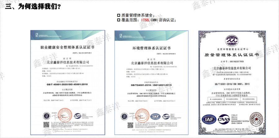 專業ITSS證書認證一站式辦理