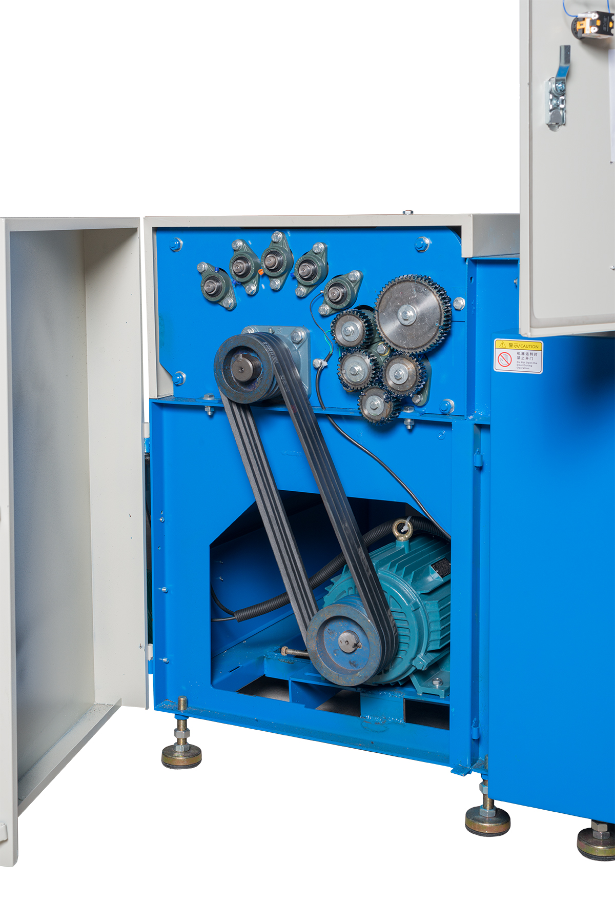 自動化松棉機(jī)局部