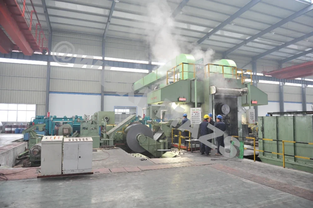 4-hi three-stand tandem continuous cold rolling mill