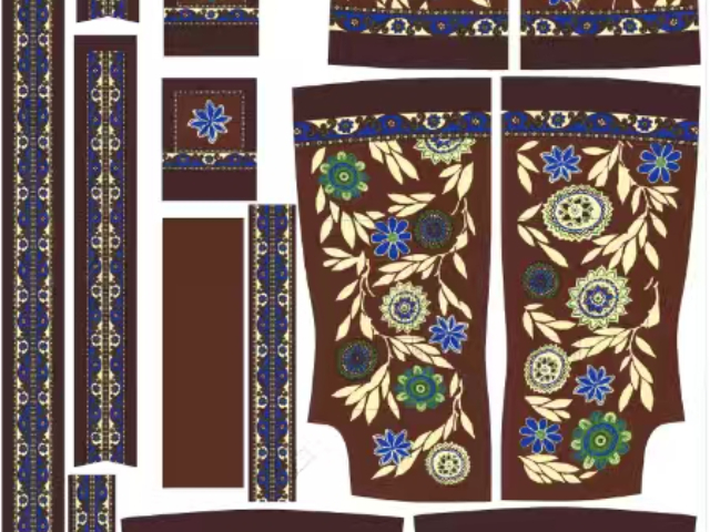 浙江真丝印花红云纱布料,丝绸