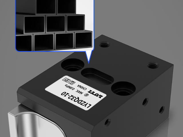 長沙臥式倍速鏈阻擋氣缸 來電咨詢 浙江魯藝氣動供應