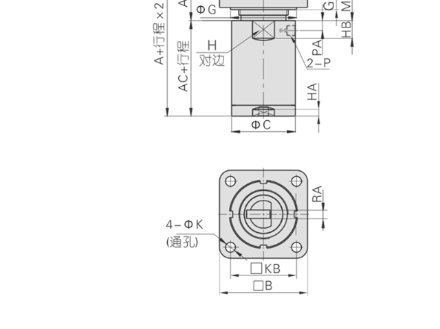 廣東CKD型鋰電池組裝線氣缸定制 歡迎咨詢 浙江魯藝氣動供應