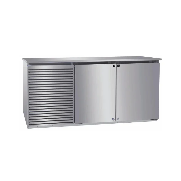Air Cooling Open Kitchen Refrigerator