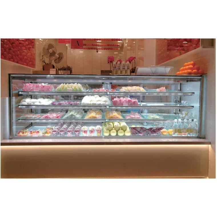rectangular showcase