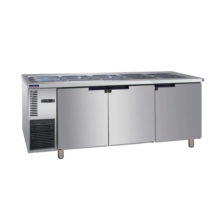 Air cooling salad refrigerator