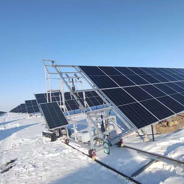 軌道式擺渡車-適用掛式光伏清洗機器人