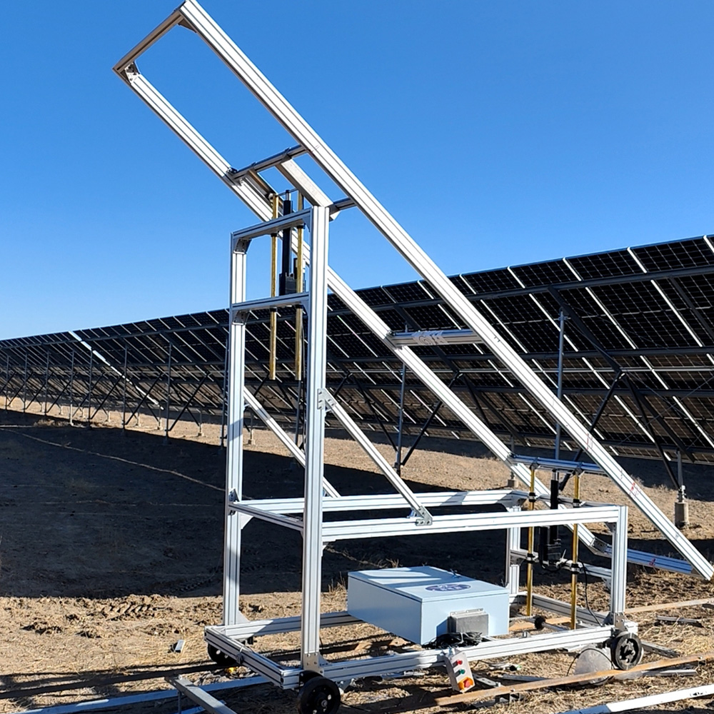 軌道式擺渡車-適用掛式光伏清洗機器人