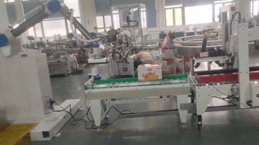 江蘇日化包裝線公司 歡迎來(lái)電 廣東若貝特智能機(jī)器人科技供應(yīng)