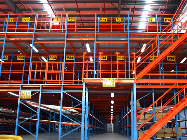 江苏本地阁楼式货架价格多少 江苏国德仓储设备制造供应 江苏国德仓储设备制造供应