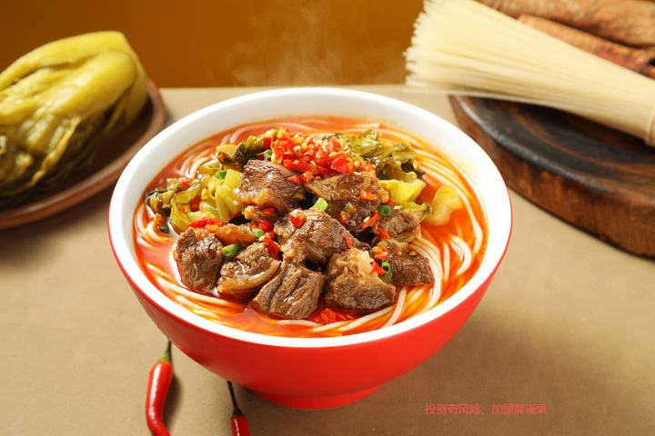 江門南昌拌粉頭部品牌柒粉田商,柒粉田