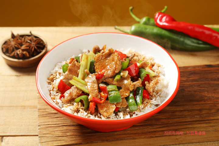 廣州拌粉品牌柒粉田流程,柒粉田