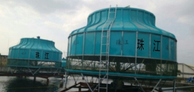 方形側出風橫流冷卻塔,冷卻塔