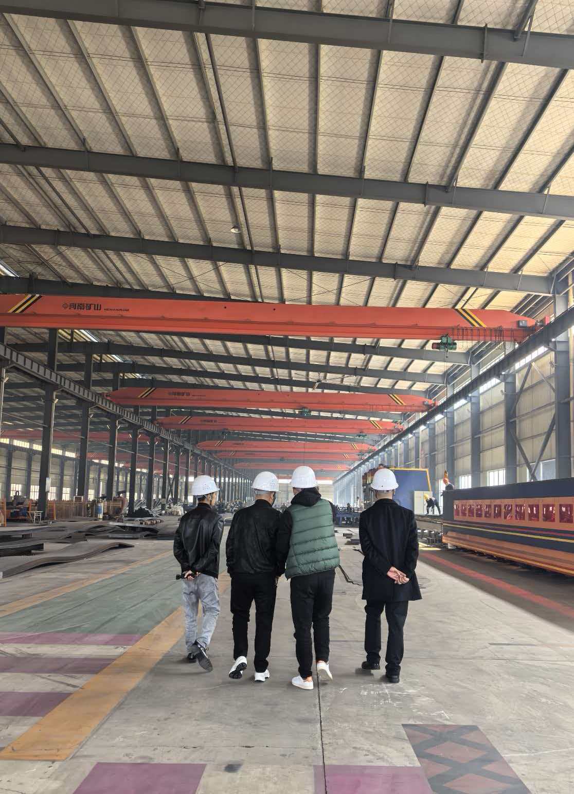 喜迎客戶蒞臨我司驗廠驗貨，深化合作意向