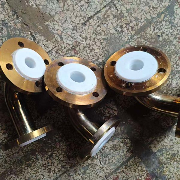 襯四氟三通，彎頭