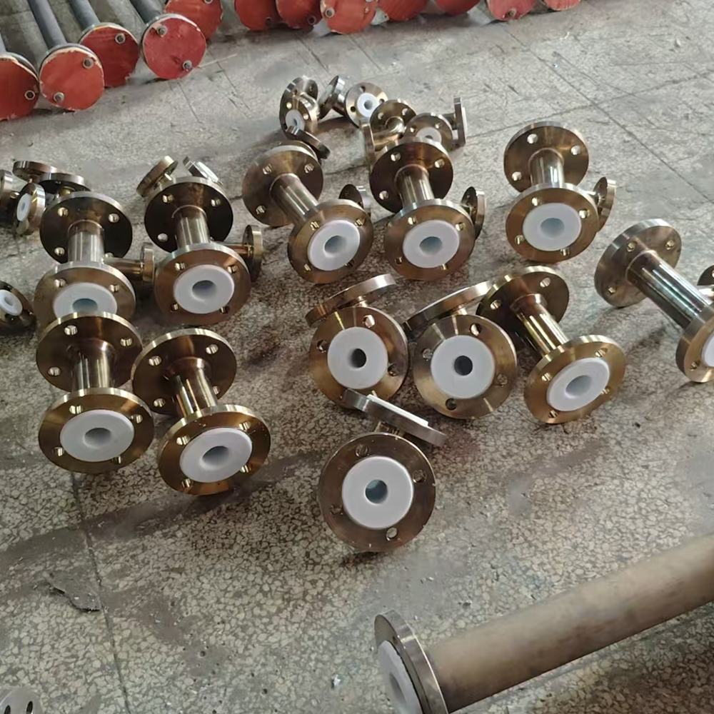 襯四氟三通，彎頭