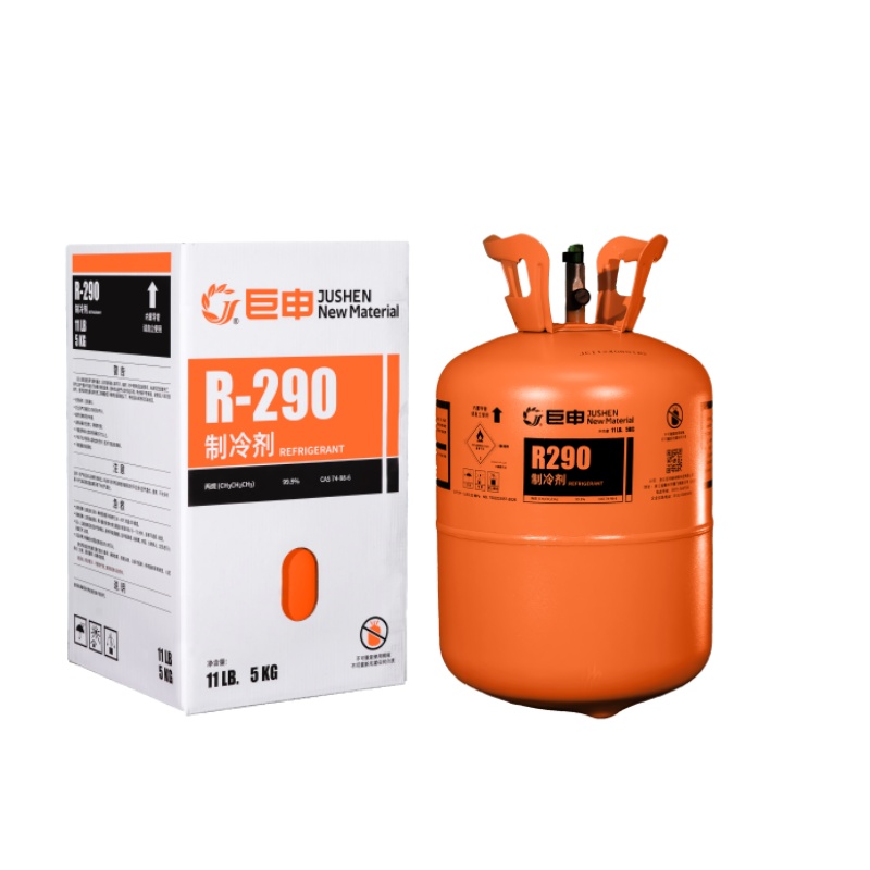 Refrigerant Brand: Jushin Model: R290_浙江巨申新材料科技有限公司