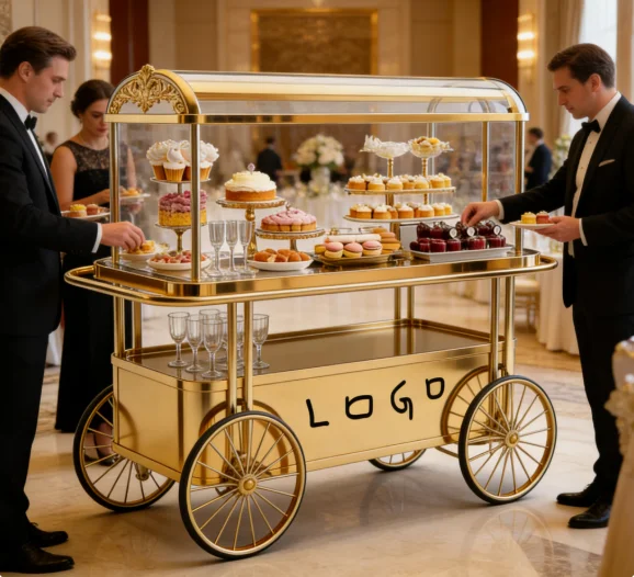 wedding candy sweet carts