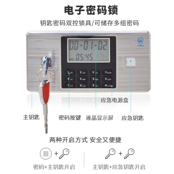 通雙節(jié)保密柜