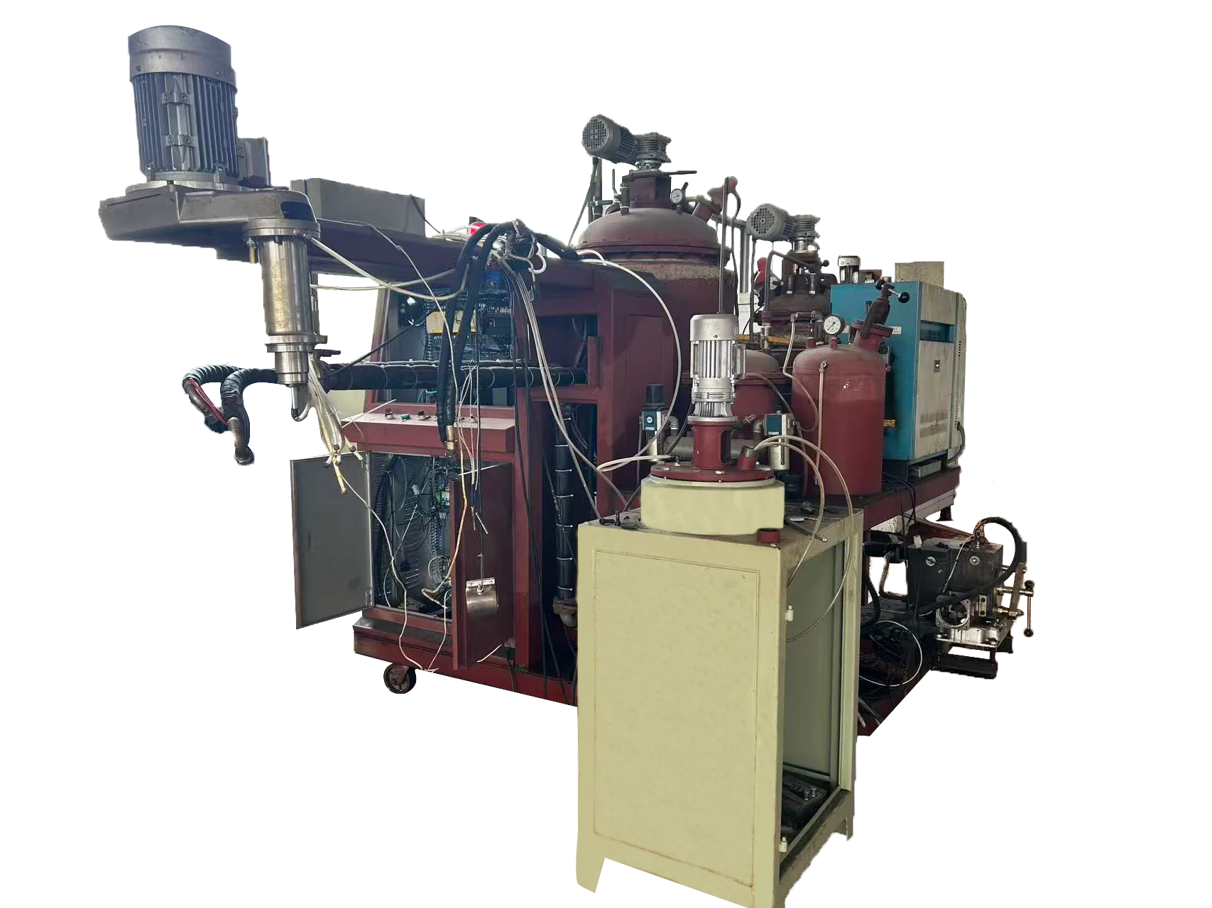 Elastomer forming machine Elastomer forming machine