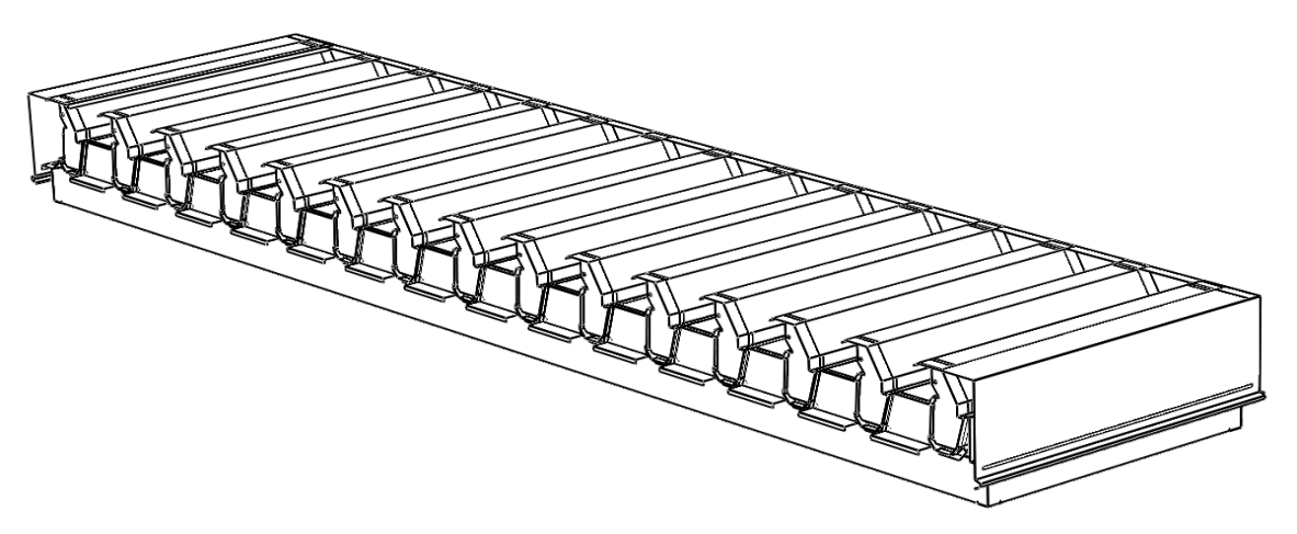 薄型通風器敞開式