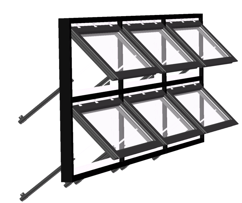 消防懸窗上懸式