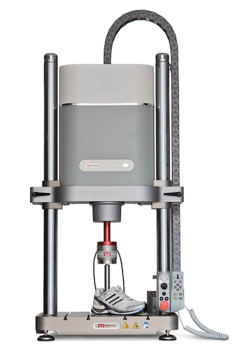 電子疲勞試驗(yàn)機(jī)如何進(jìn)行運(yùn)動(dòng)鞋減震性能實(shí)驗(yàn)