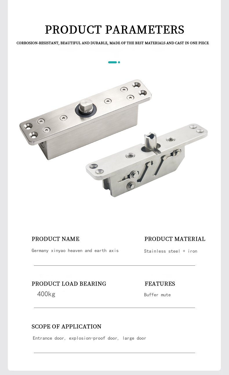 Concealed Door Closer & Pivot Shaft Manufacturer