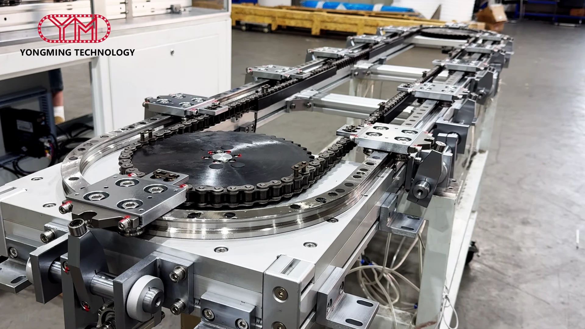 Elliptical Profile Chain Circular Guide Rail - Yongming