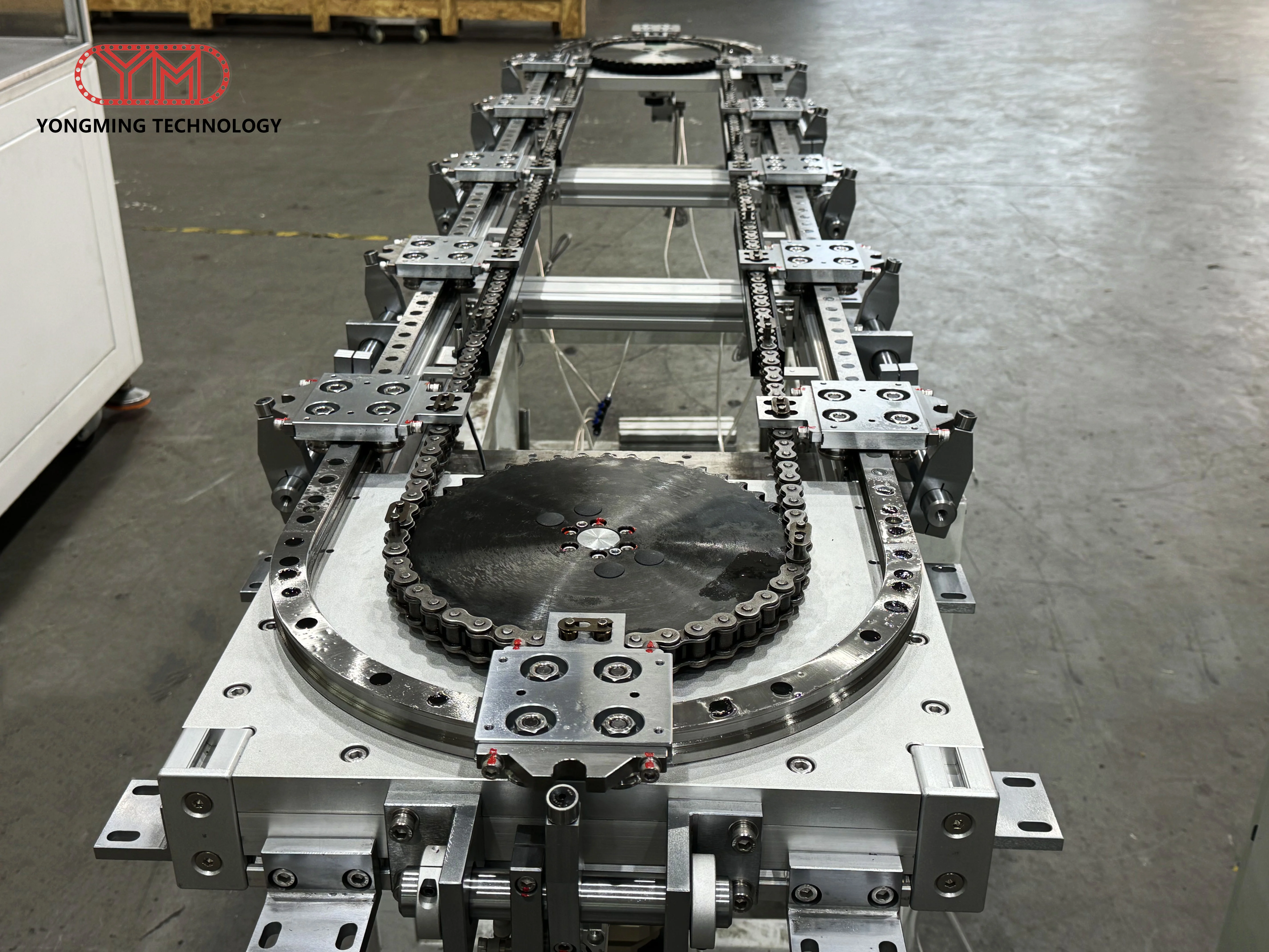 Elliptical Profile Chain Circular Guide Rail - Yongming