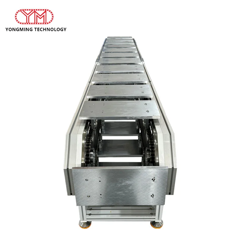 High-precision vertical circular guide rail conveyor line