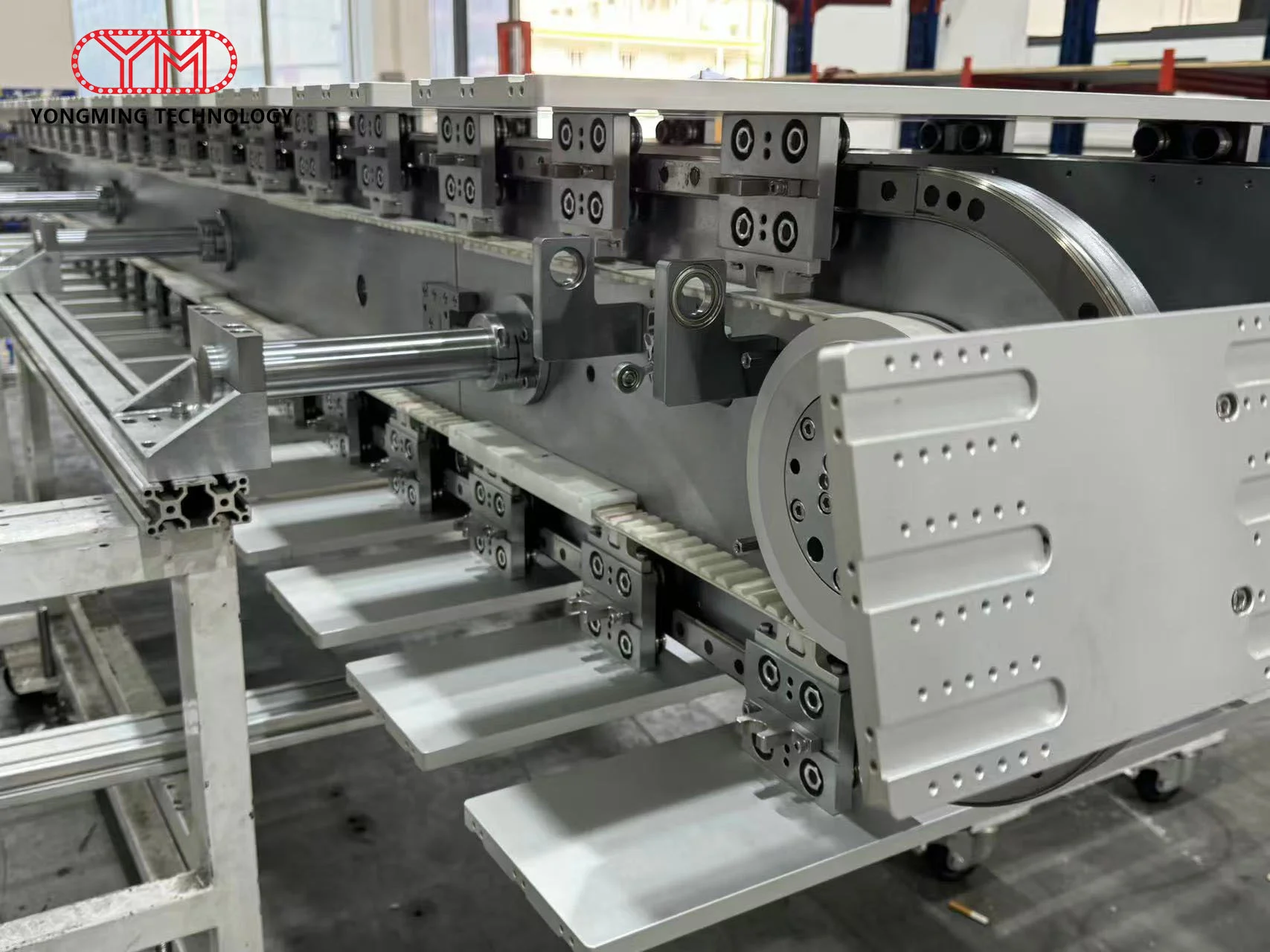 Vertical Guide Rail System Multi Station Vertical Circular Guide Rail Line - Yongming