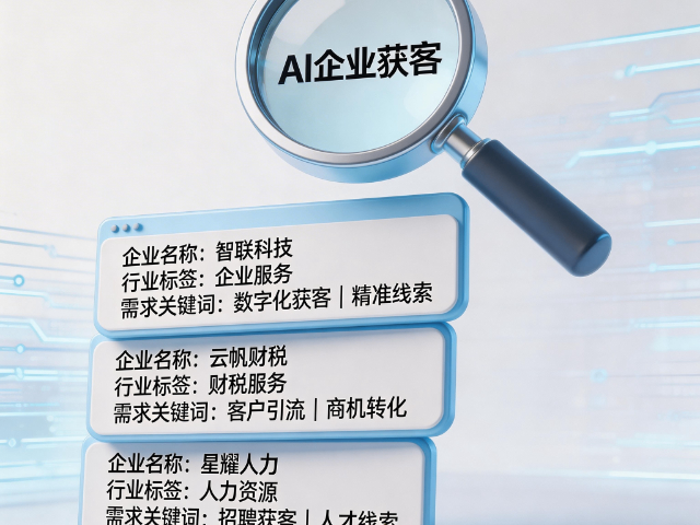 江苏餐饮品牌AI企业获客商家合作渠道,AI企业获客