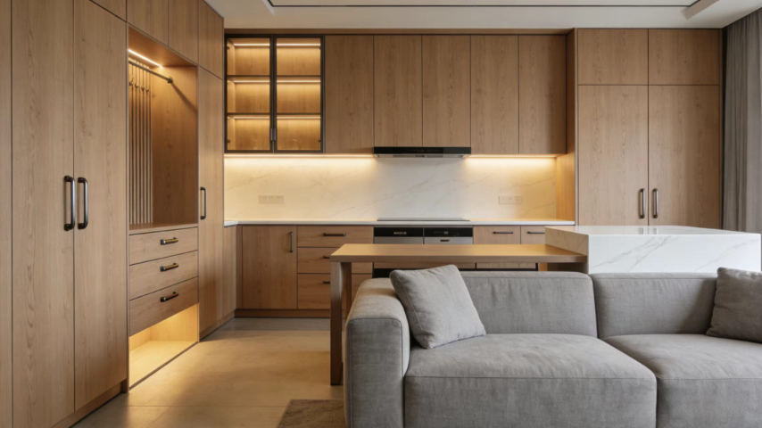 全屋定制櫥柜 客戶至上 宿遷京家智能裝飾供應(yīng);