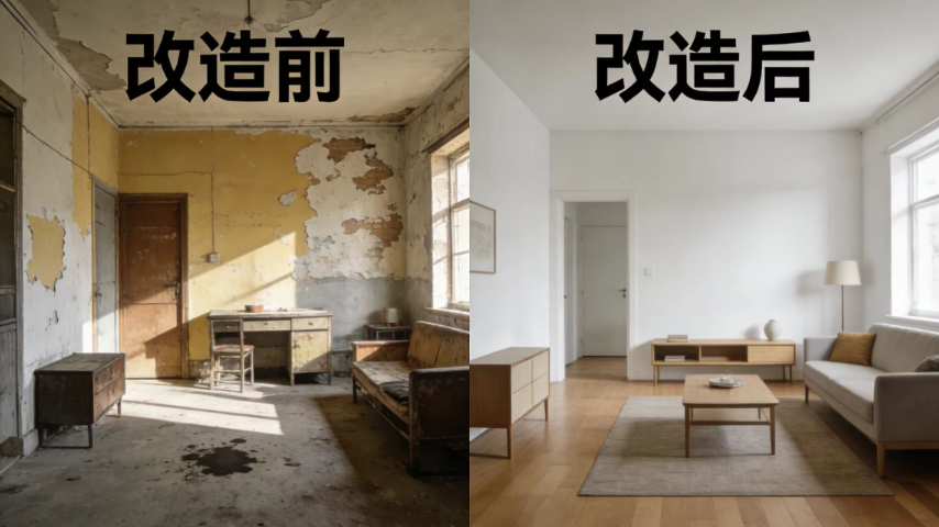 泗阳个性定制旧房改造多少钱,旧房改造