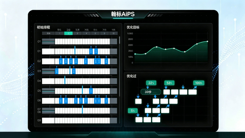 生产节奏,翰标AI+APS