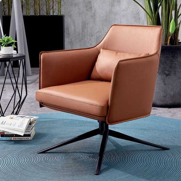輕奢真皮沙發椅