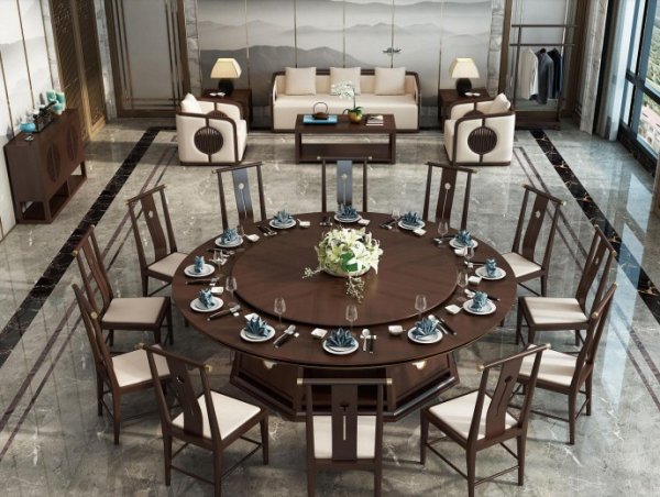 實木餐桌（新中式）